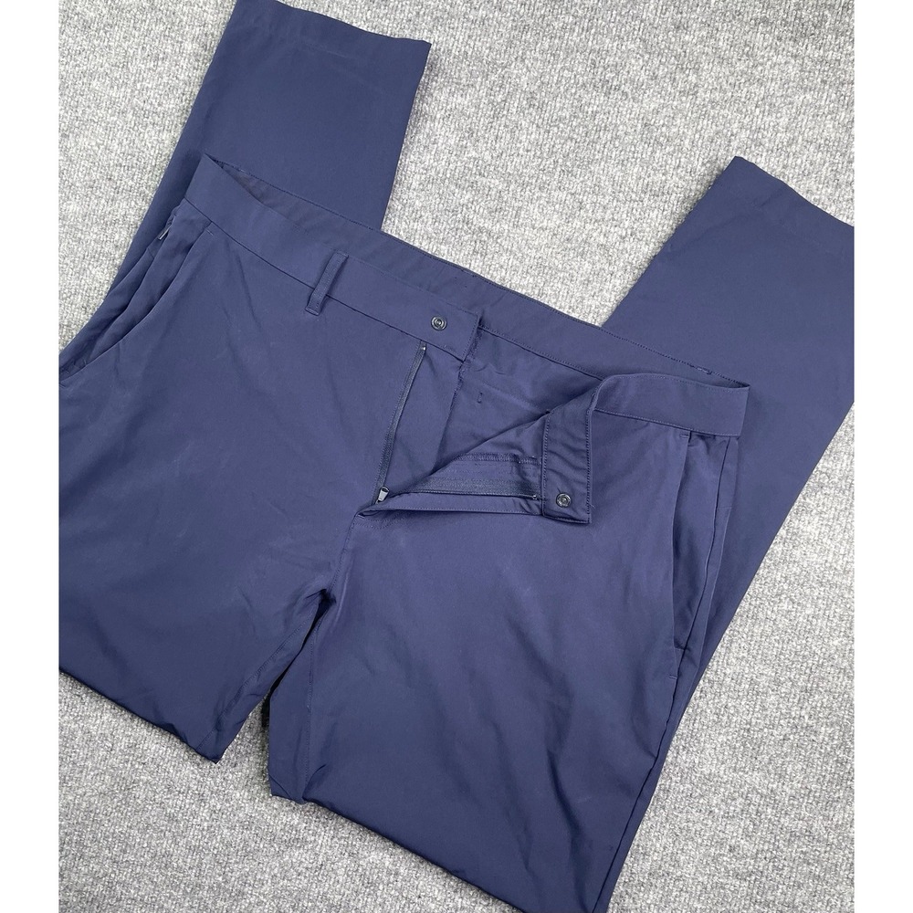 Fabletics The Only Pant Classic Fit Navy Men's Size 38x31